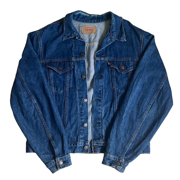 Vintage Levi’s Trucker Denim Jean Jacket 71506 46 L - Picture 1 of 10